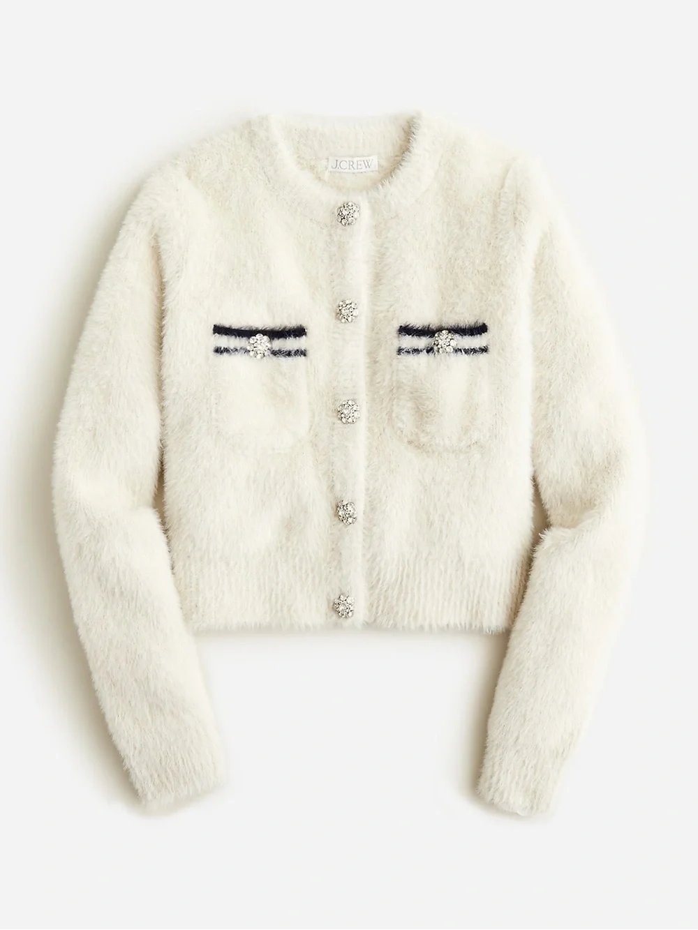 NWT J. Crew Sweater Lady Jacket in brushed yarn size 3x